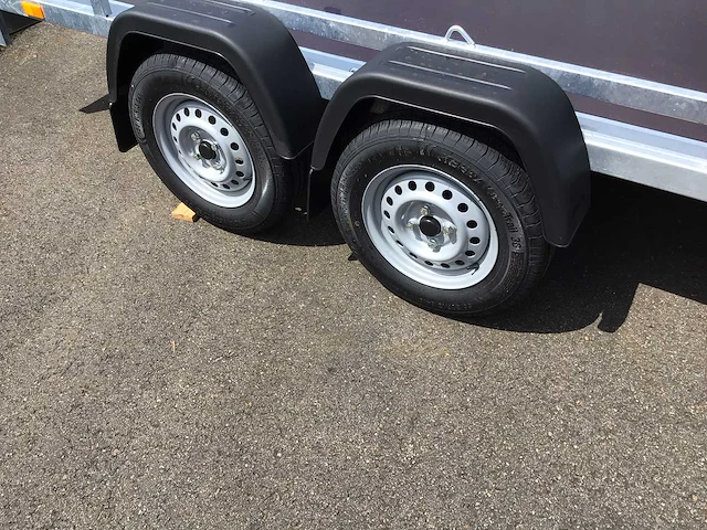 Vdm flatbed auto aanhangwagen - afbeelding 3 van  4