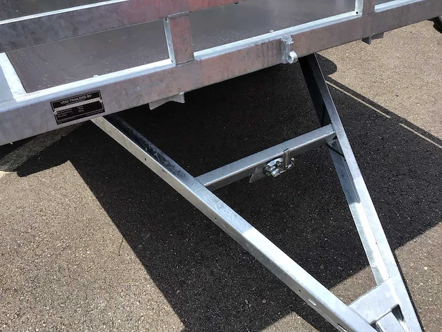 Vdm flatbed auto aanhangwagen - afbeelding 4 van  4