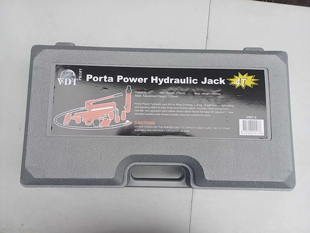 Vdt profi 4t porta power hydraulic jack - afbeelding 1 van  2