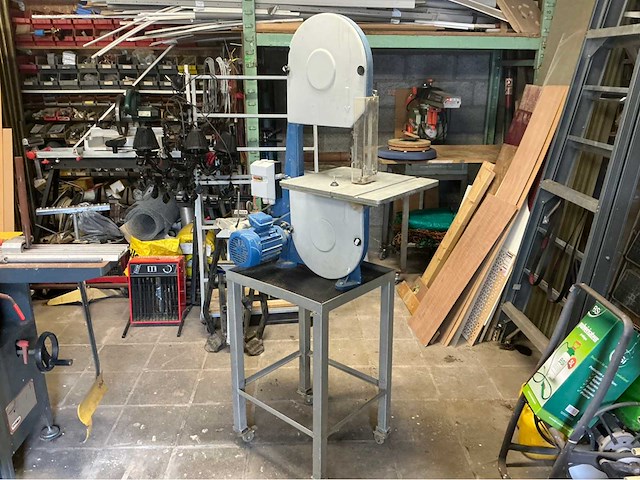 Veb elektrotechnische werke “hans beimler” e750av-1 / d1000a lintzaagmachine - afbeelding 1 van  6