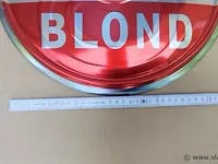 Vedette extra blond origineel reclamebord metaal - afbeelding 2 van  3