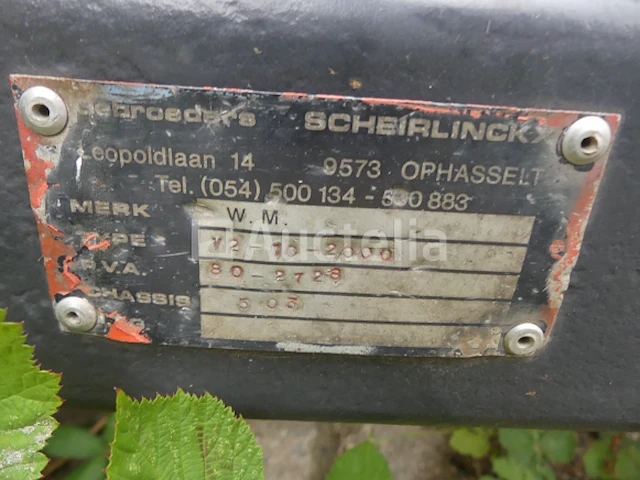 Vee aanhanger w.m. y2-10-2000 - afbeelding 10 van  13