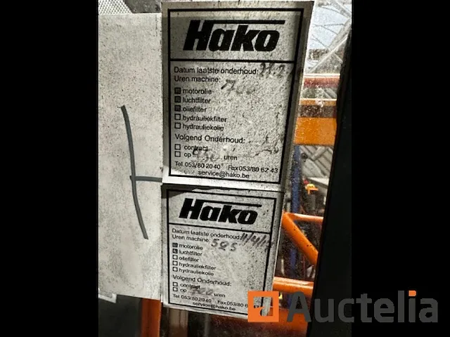 Veegmachine hako jonas 1500 v - afbeelding 2 van  10