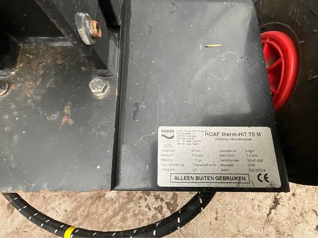Veegmachine kersten k1100 en onkruidbrander - afbeelding 9 van  9