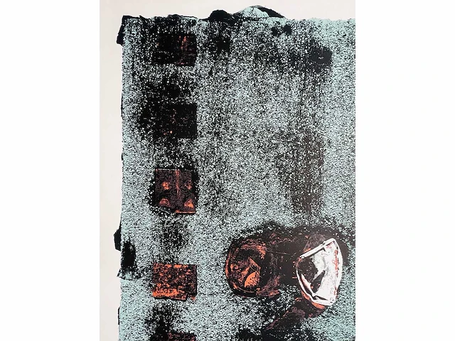Veerle dupont - kaai 88 - kleurenlithografie - afbeelding 6 van  7