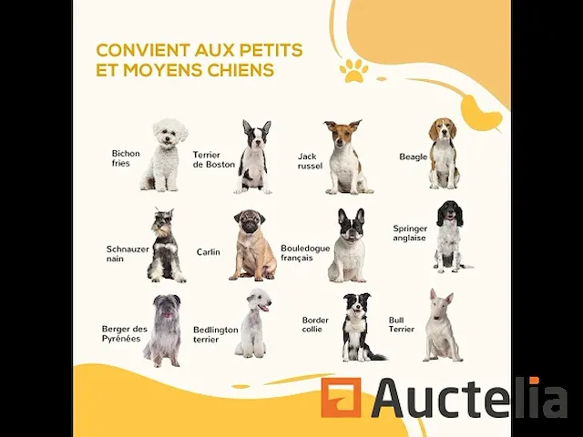 Veiligheids heras bouwhek voor hondendieren zonder piercing - afbeelding 6 van  9