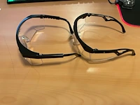 Veiligheidsbrillen 100st zwart - afbeelding 2 van  3