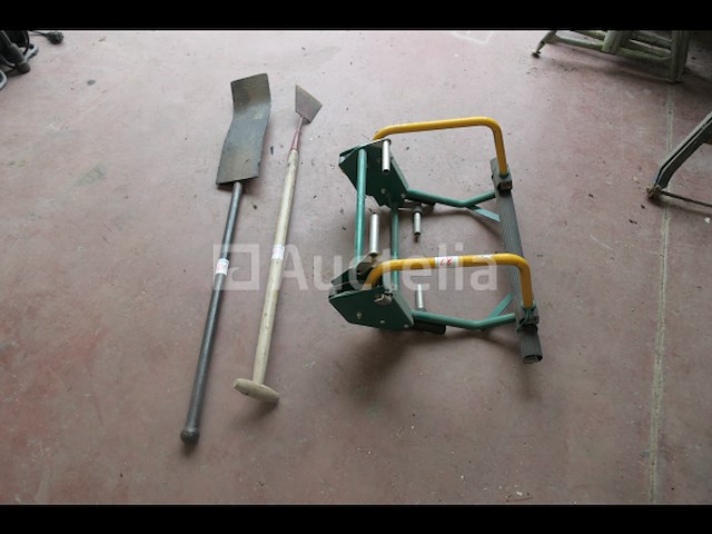 Veiligheidshaaksysteem voor ladders op kroonlijsten, dakschrapers - afbeelding 1 van  8