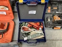 Veiligheidsharnassen in pvc opbergkoffer - afbeelding 3 van  3