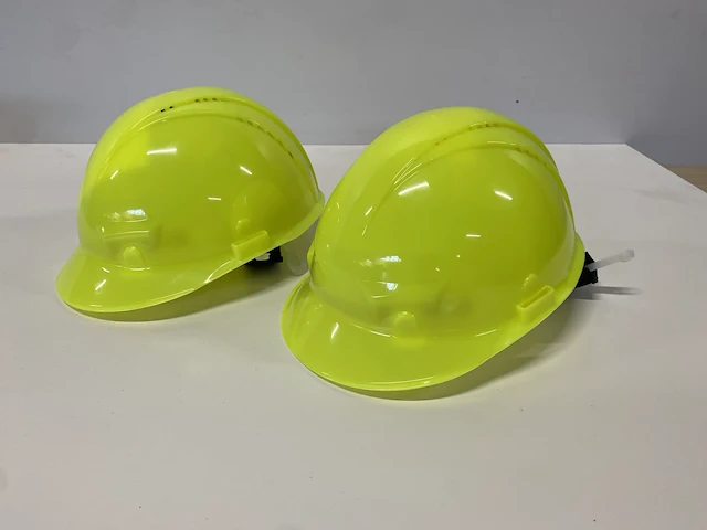 Veiligheidshelm fluo geel - 21st - afbeelding 1 van  3