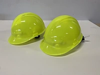 Veiligheidshelm fluo geel - 21st - afbeelding 1 van  3