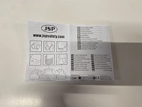 Veiligheidshelm jspwit - 4st - afbeelding 1 van  5