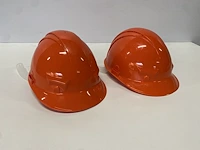 Veiligheidshelm oranje - 9st - afbeelding 1 van  3
