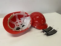 Veiligheidshelmen rood - 12st - afbeelding 4 van  4