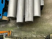 Veiligheidspalen inox 7 stuks - afbeelding 3 van  3