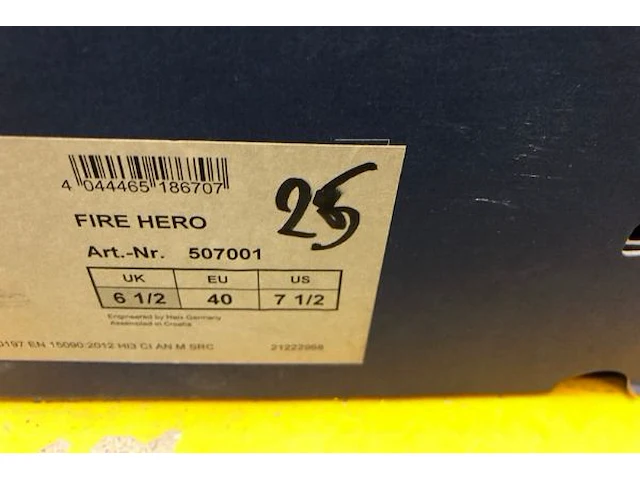 Veiligheidsschoenen haix maat 40 - afbeelding 6 van  6