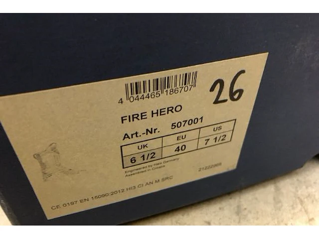 Veiligheidsschoenen haix maat 40 - afbeelding 6 van  6