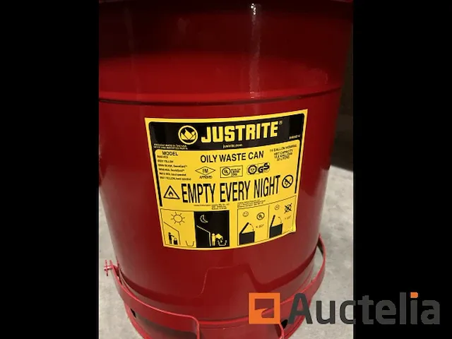 Veiligheidsspruitstuk 52l justrite - afbeelding 5 van  6