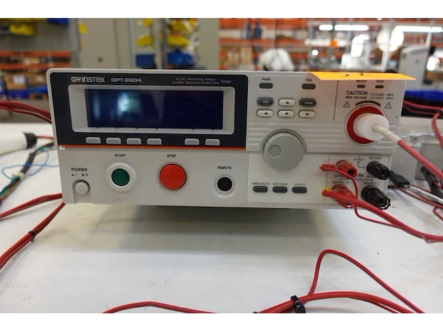 Veiligheidstester gw instek - afbeelding 2 van  4