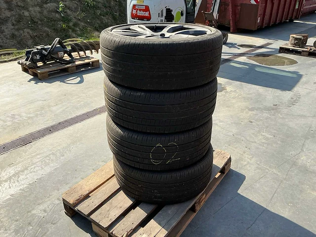 Velg + band (4x) - afbeelding 1 van  8