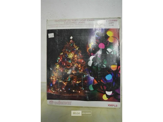 Velleman kerstverlichting led 20 colors - afbeelding 1 van  3