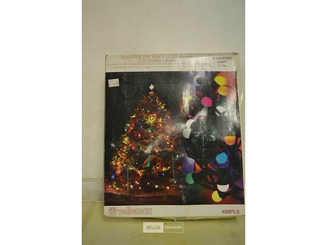 Velleman kerstverlichting led 20 colors - afbeelding 1 van  3