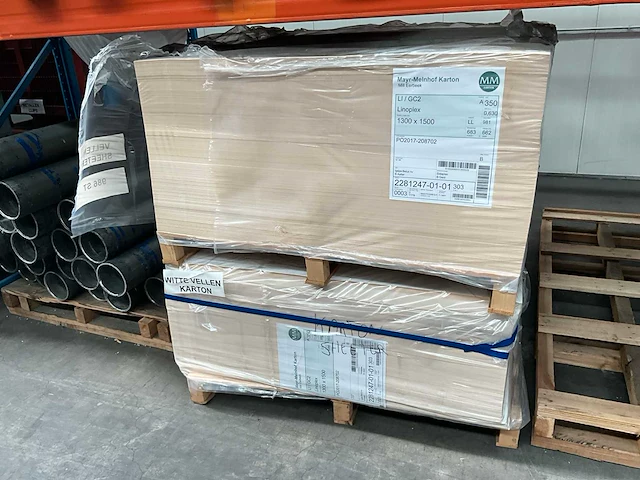 Vellen karton mm linoplex(1500x) - afbeelding 1 van  4
