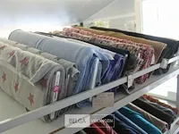 Velour & sweater stof op rol/houder