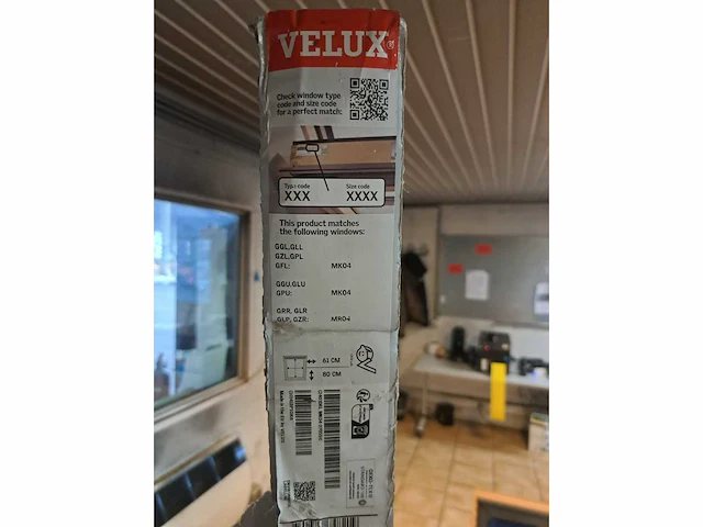 Velux - dkl mk04 0705s - handmatig verduisterend rolgordijn 78 cm 98 cm - afbeelding 4 van  4