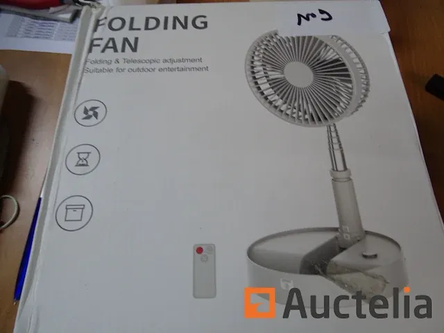 Ventilateur dépliable opvouwbare ventilator p9s - afbeelding 1 van  3