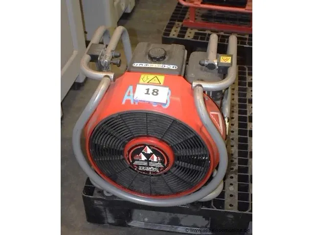 Ventilator leader, aangedreven door motor vanguard - afbeelding 1 van  3