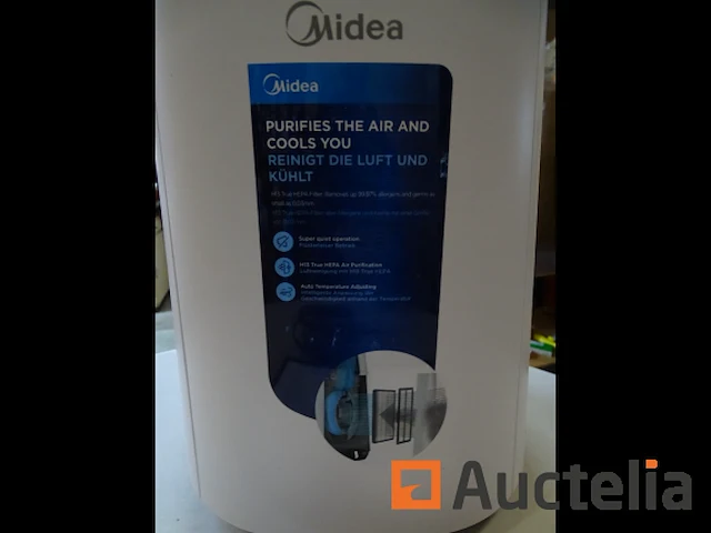 Ventilator met luchtreiniger midea mfp-120 (wh) - afbeelding 3 van  6