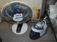 Ventilator plus strijkijzer - afbeelding 1 van  3
