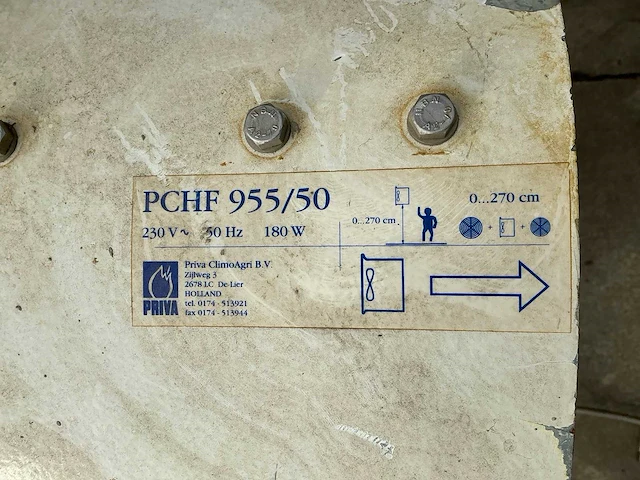 Ventilators stal (5x) - afbeelding 3 van  3
