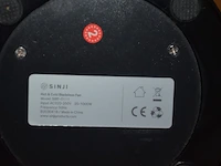 Ventilator/verwarming sinji sibf-0111 met afstandsbediening - afbeelding 2 van  3