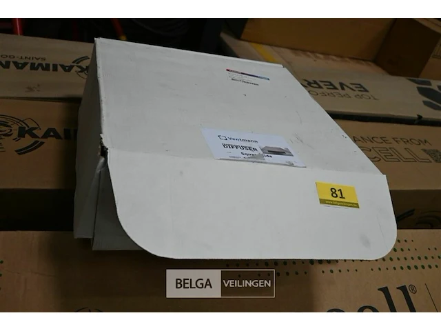 Ventmann diffuser square side ø160 mm - afbeelding 2 van  2