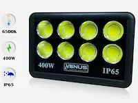 Venus 10x schijnwerper 400w led waterdicht ip65 - 6500k koud wit - afbeelding 1 van  5