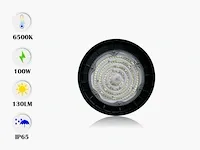 Venus 50x highbay ufo 100w lumileds philips smd waterdicht 6500k - afbeelding 3 van  5