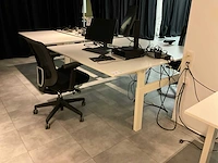 Vepa duo bureautafel (2x) - afbeelding 1 van  5