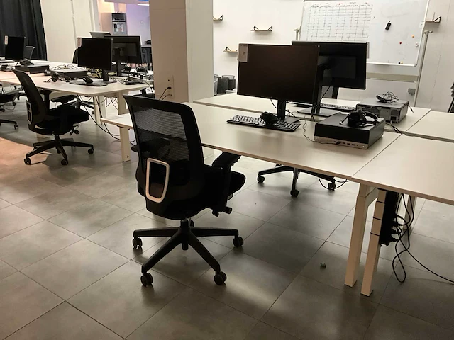 Vepa duo bureautafel (2x) - afbeelding 1 van  6