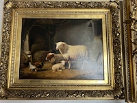 Verboeckhoven eugène schilderij op paneel