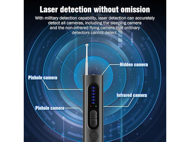 Verborgen cameradetector - afbeelding 4 van  7