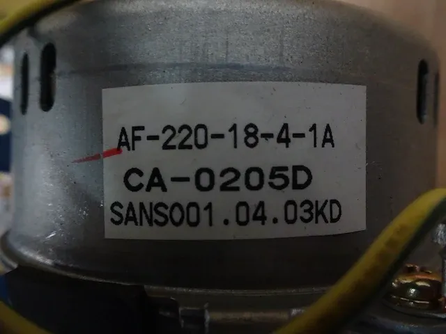 Verdamper motor - afbeelding 5 van  5