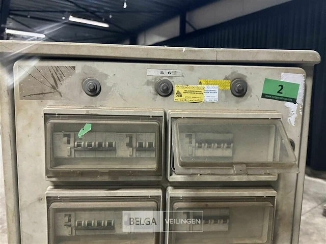 Verdeelkast invoer 380v, diverse aftakkingen - afbeelding 7 van  9