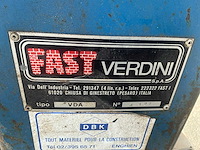 Verdini vda vloerzaagmachine - afbeelding 6 van  14