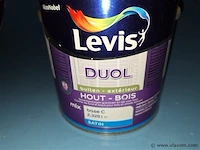 Verf 2,325 l duol merk ; levis 2 in 1 - afbeelding 1 van  1