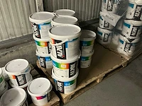 Verf klasse 2 ral 9003 muurverf 10 liter (14x) - afbeelding 1 van  4