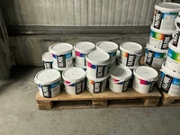 Verf klasse 2 ral 9003 muurverf 5 liter (18x) - afbeelding 1 van  4