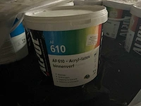 Verf klasse 2 ral 9010 muurverf 10 liter (33x) - afbeelding 4 van  5
