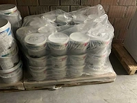 Verf klasse 2 ral 9010 muurverf 5 liter (30x) - afbeelding 1 van  4